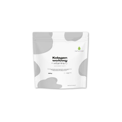 Kolagen wołowy + Witamina C naturove 100g front